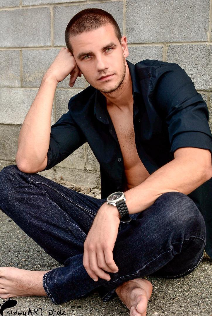 Male model photo shoot of Dejan Lunova
