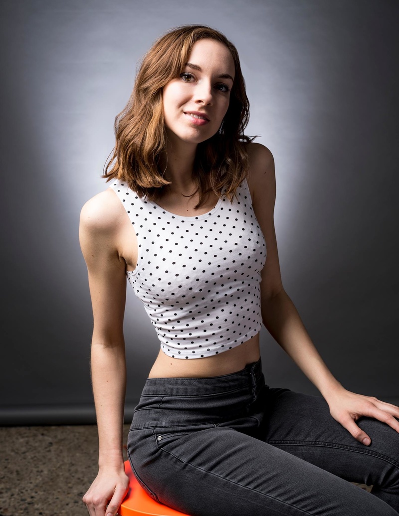 Female model photo shoot of Kristen Phaneuf in Philadelphia PA, brand owned by Ivan Guzman