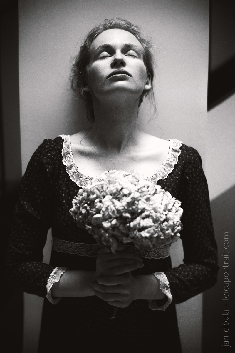 Female model photo shoot of Dovile JANKAUSKAITE by Jan - leicanude - leicaportrait in Paris, France