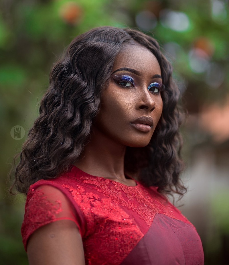 Female model photo shoot of Vicentia Arthur in Accra, Ghana