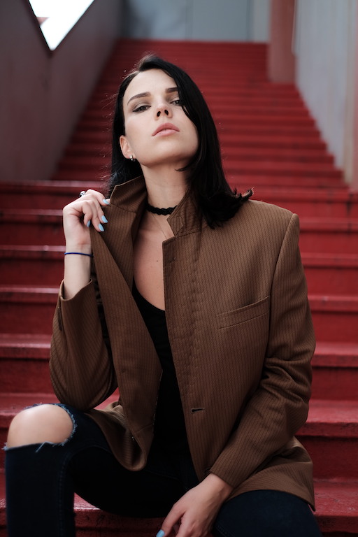 Female model photo shoot of Kristina Pakh-va