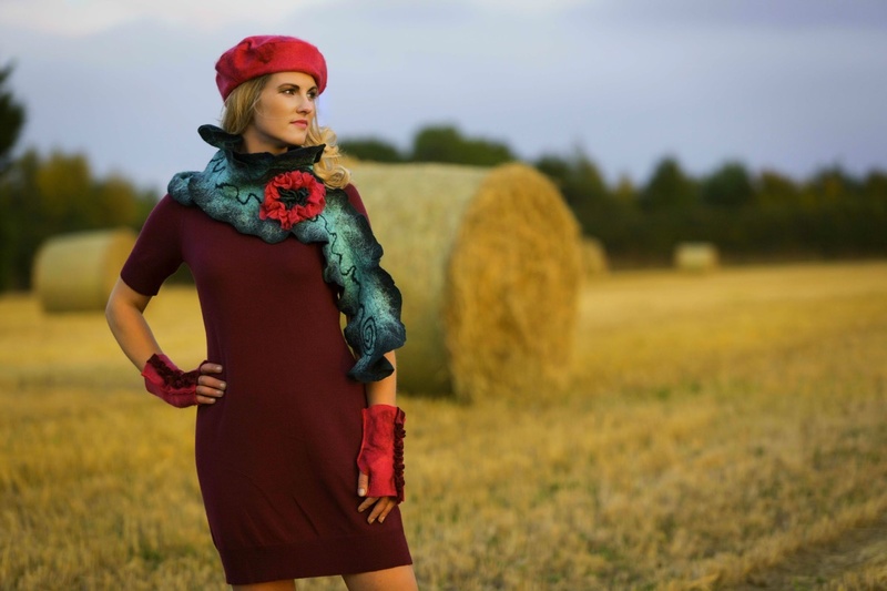 Female model photo shoot of HeartfeltFashion in Ireland, Stradbally