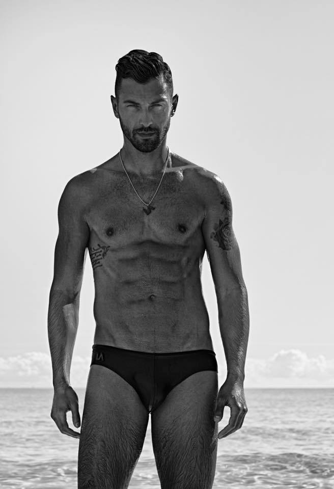 Male model photo shoot of Uros Markovic in Miami 2017