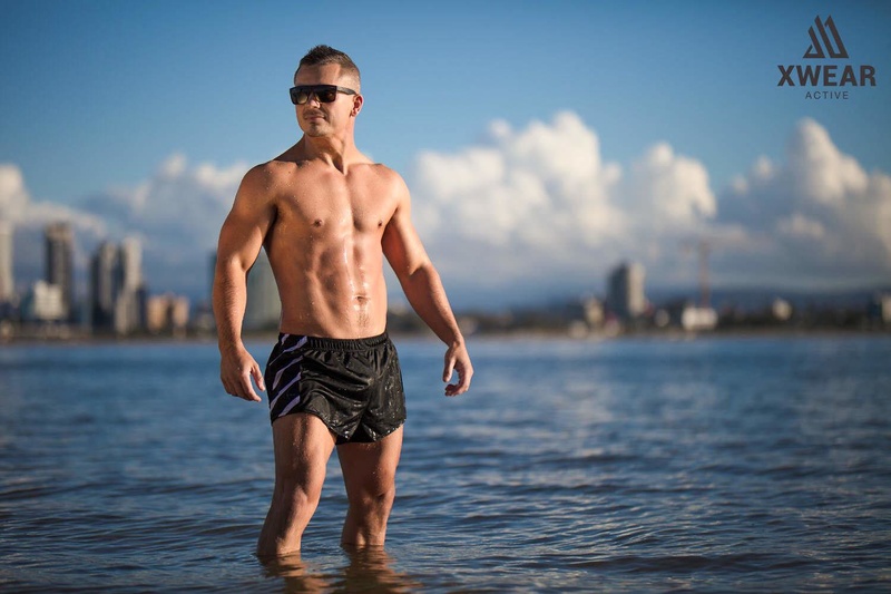 Male model photo shoot of Daniel Borrowman in Gold Coast, clothing designed by Xwear