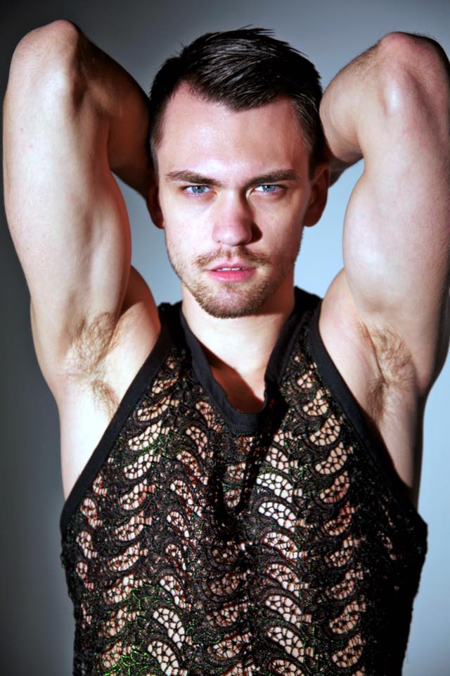 Male model photo shoot of GLITTER AND GRIT