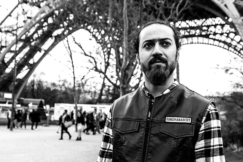 Male model photo shoot of Sharbel Kanoun in Paris