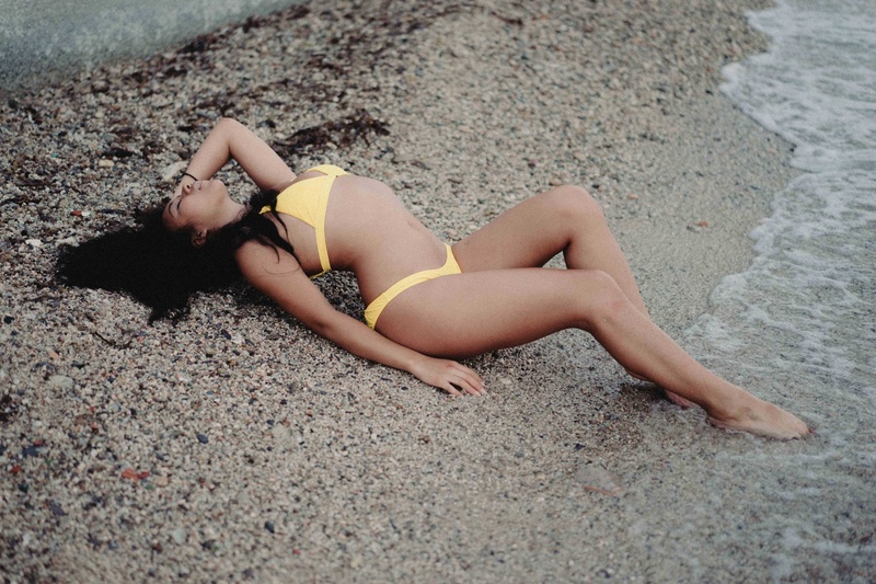 Female model photo shoot of Malwica in Sainte-Maxime