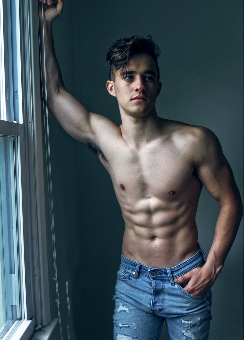 Male model photo shoot of CameronBetz in NYC