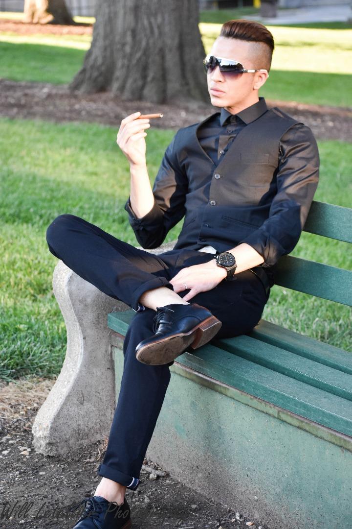 Male model photo shoot of K-vino