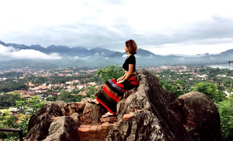 Female model photo shoot of Oliwia Bednar in Laos, Luang Prabang
