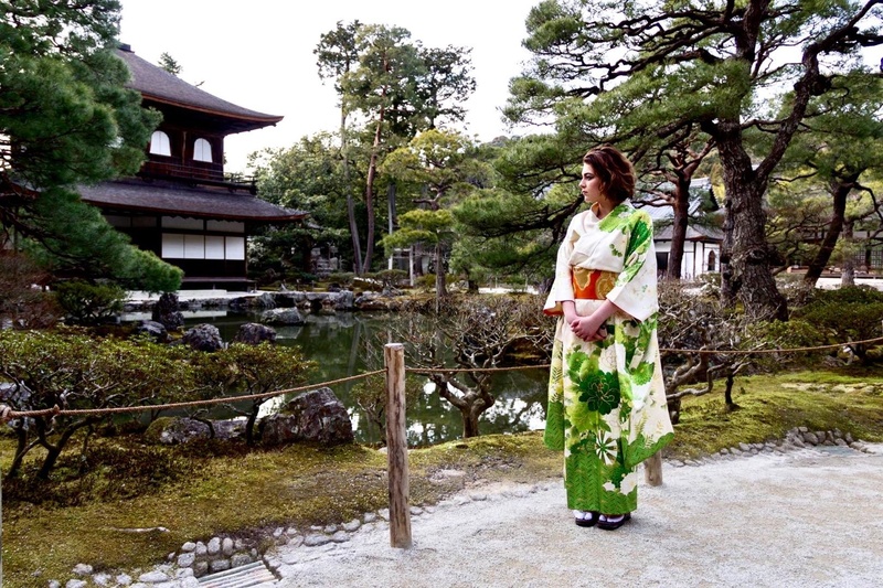 Female model photo shoot of Oliwia Bednar in Japan, Kyoto