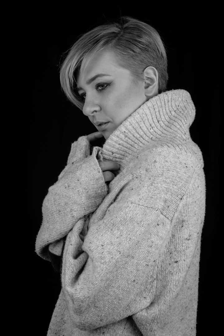 Female model photo shoot of PovarovAndrey