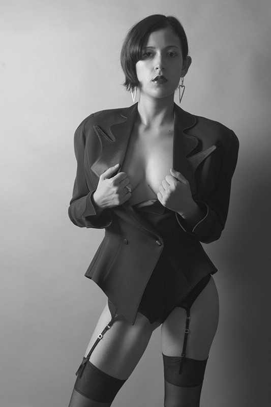 Female model photo shoot of Corporate Vampire in Los Angeles