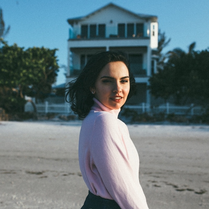 Female model photo shoot of Alyssa Marquise in Anna Maria Island, Florida