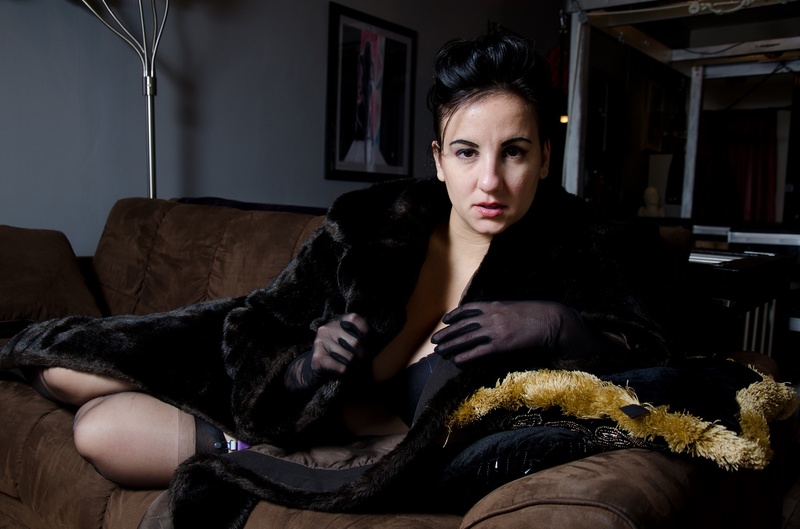 Female model photo shoot of Xena Romanova in Chicago