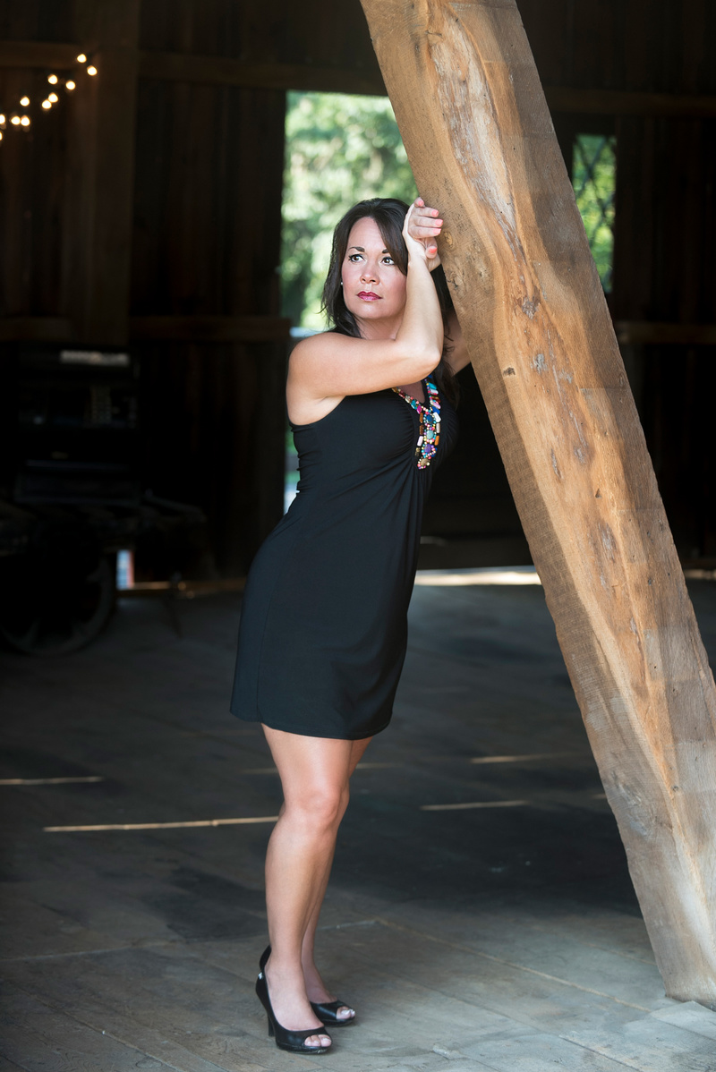 Female model photo shoot of Mindy L Hay by 501photo in OLD HISTORIC BARN
