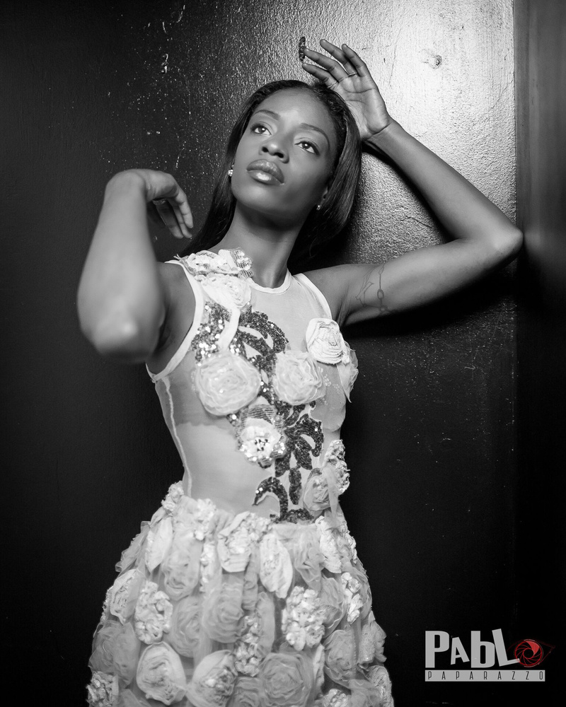 Female model photo shoot of Latriceyna in The Bank Luxe Boutique