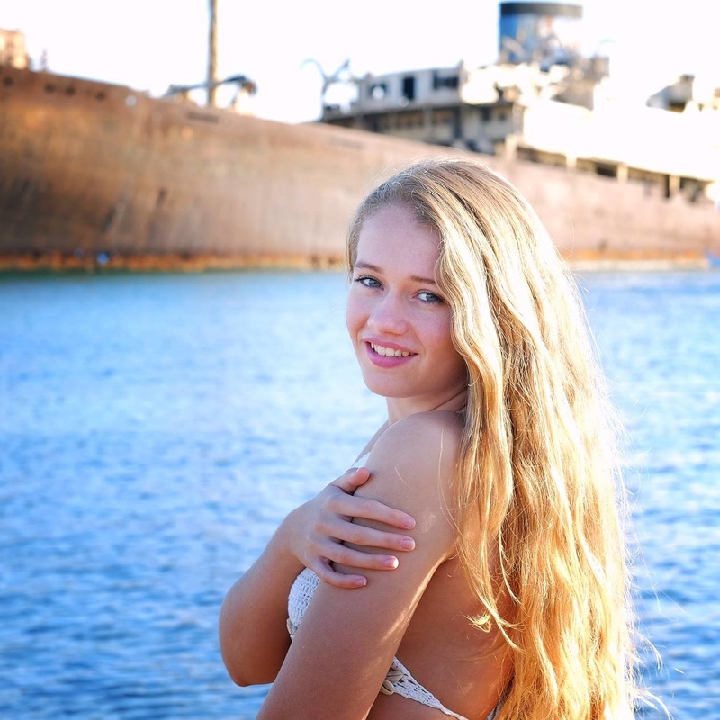 Female model photo shoot of Suzy Blue  in Arrecife