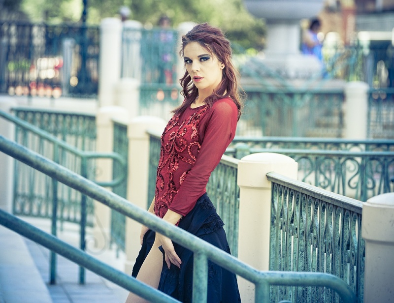 Female model photo shoot of RebekahShekinah in The Venetian Hotel