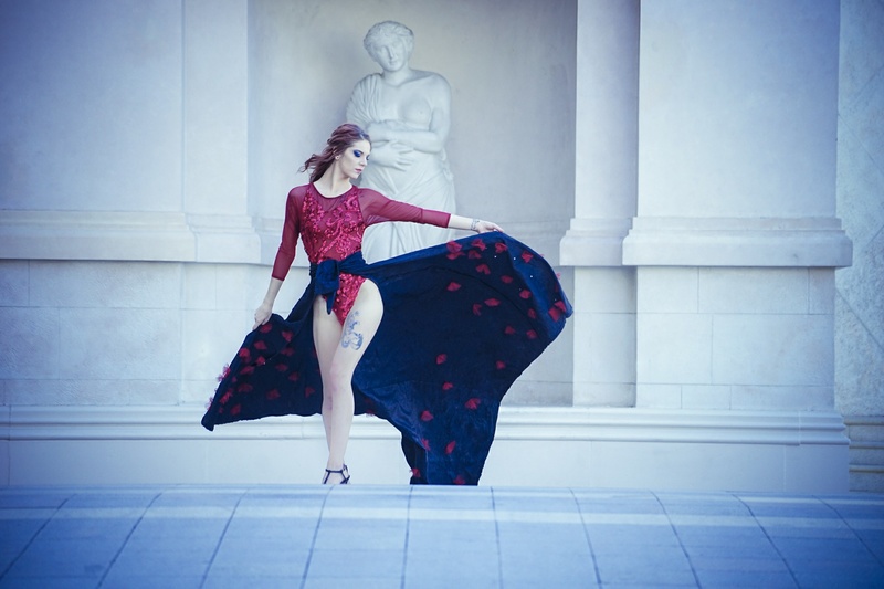 Female model photo shoot of RebekahShekinah in The Venetian Hotel