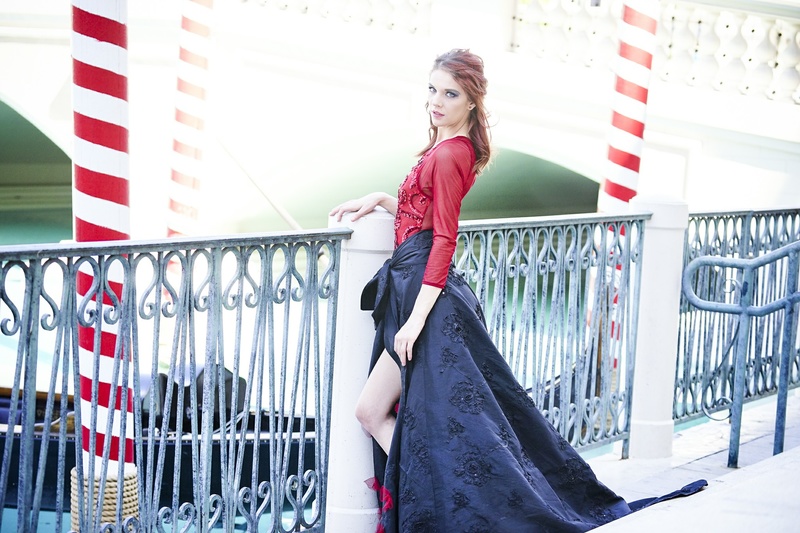 Female model photo shoot of RebekahShekinah in The Venetian