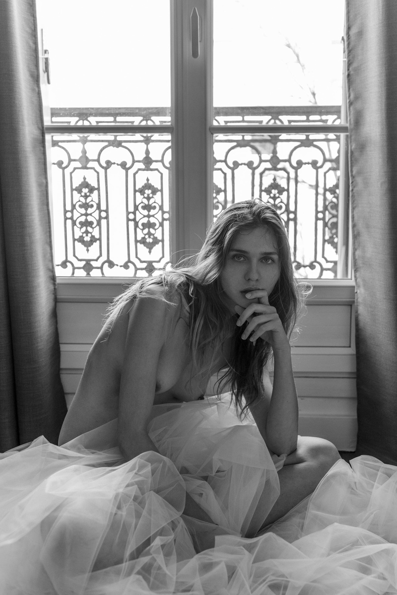 Female model photo shoot of Mathilde Aime
