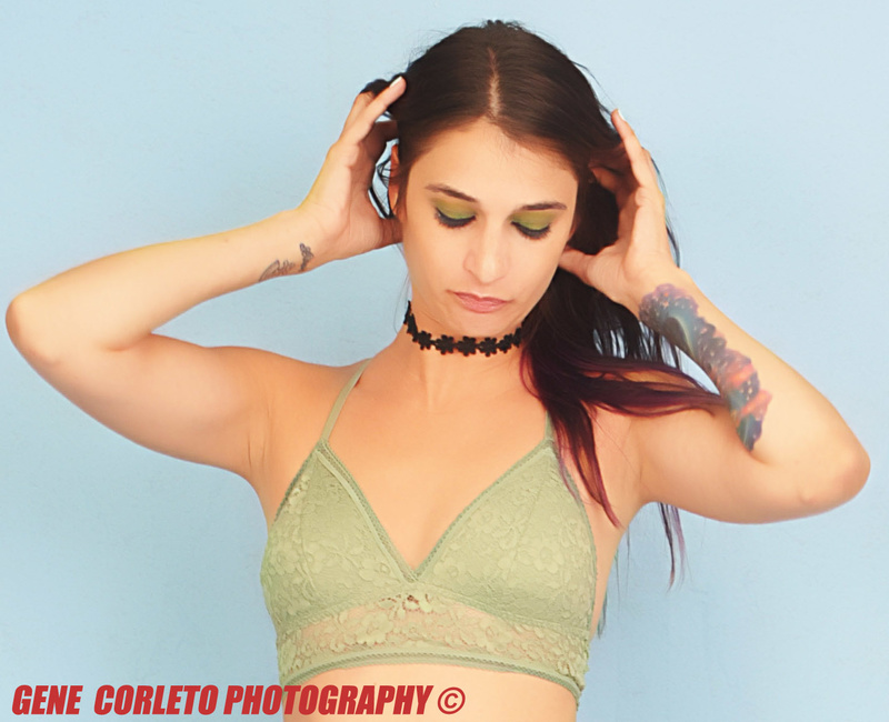 Female model photo shoot of Tatted Fairy Paige