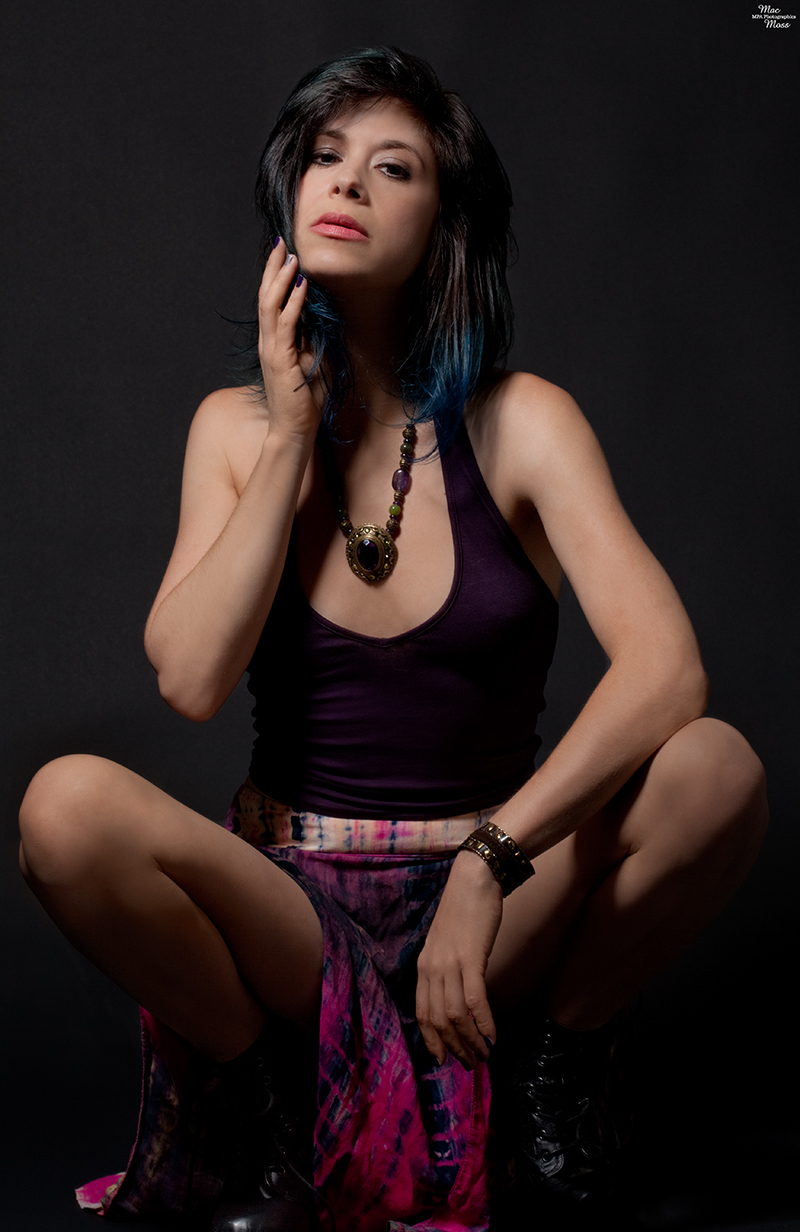Female model photo shoot of Kiki Moonstone by Mac Moss