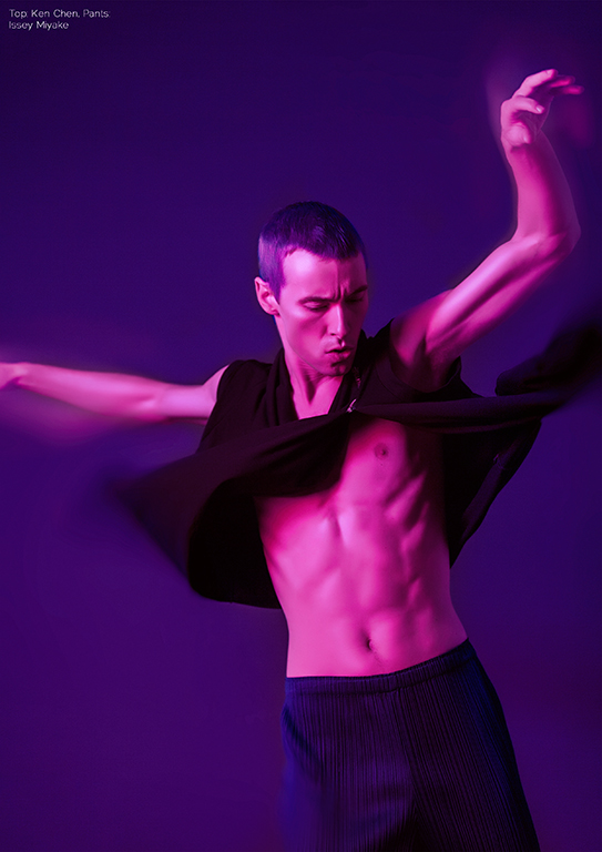 Male model photo shoot of Vaughn Stewart in New York Studio