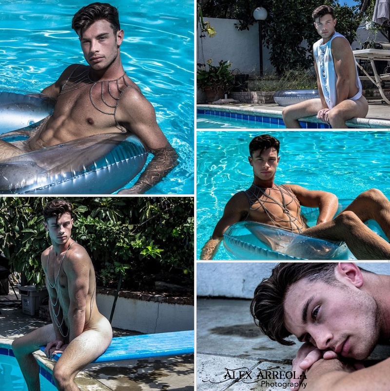 Male model photo shoot of AlexArreola and Lukas Hayes in Orange County CA