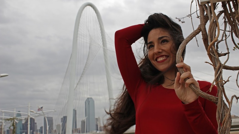 Female model photo shoot of Lourdes  in Dallas, TX