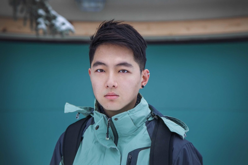 Male model photo shoot of Zhanning Liang