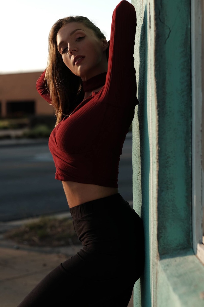 Female model photo shoot of Alexis Boyett