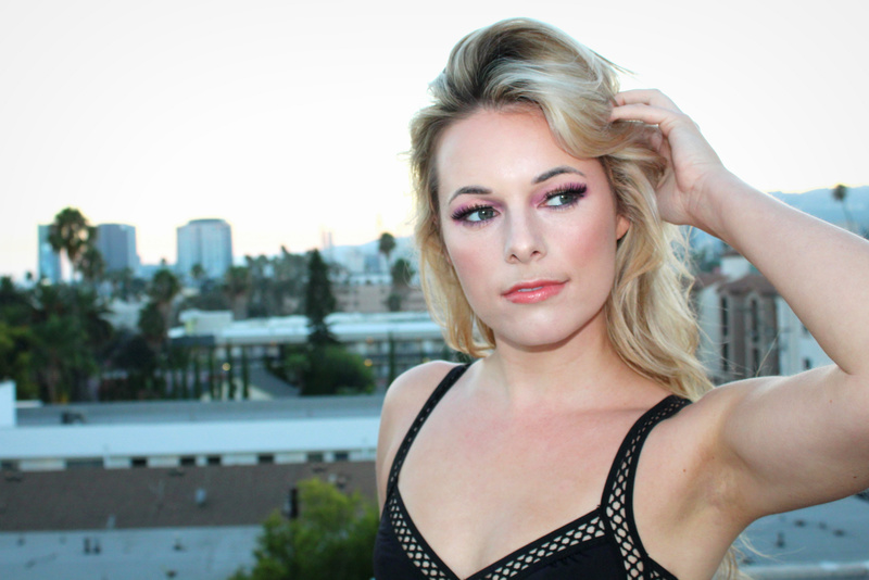 Female model photo shoot of Brittany Laura MUA in Hollywood, CA