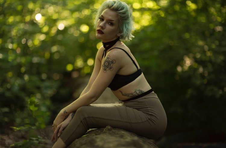 Female model photo shoot of MarsYorkelwb in Prospect Park