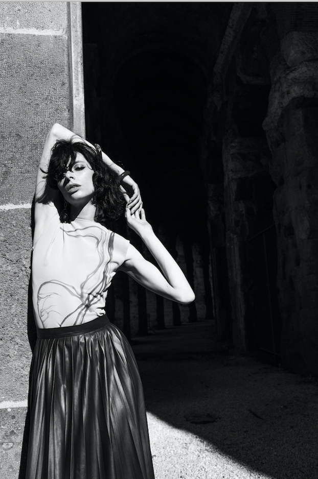 Female model photo shoot of Giordana Vasquez in Rome