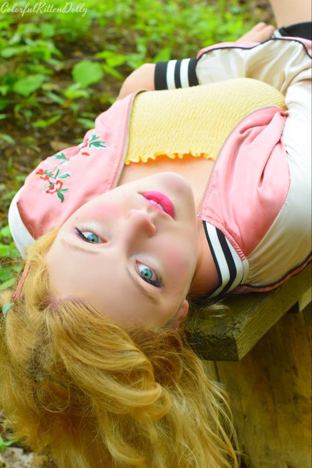 Female model photo shoot of ColorfulKittenDolly in west virginia