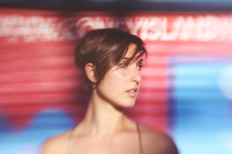 Female model photo shoot of Alexandra Antonopoulos in Coney Island, New York