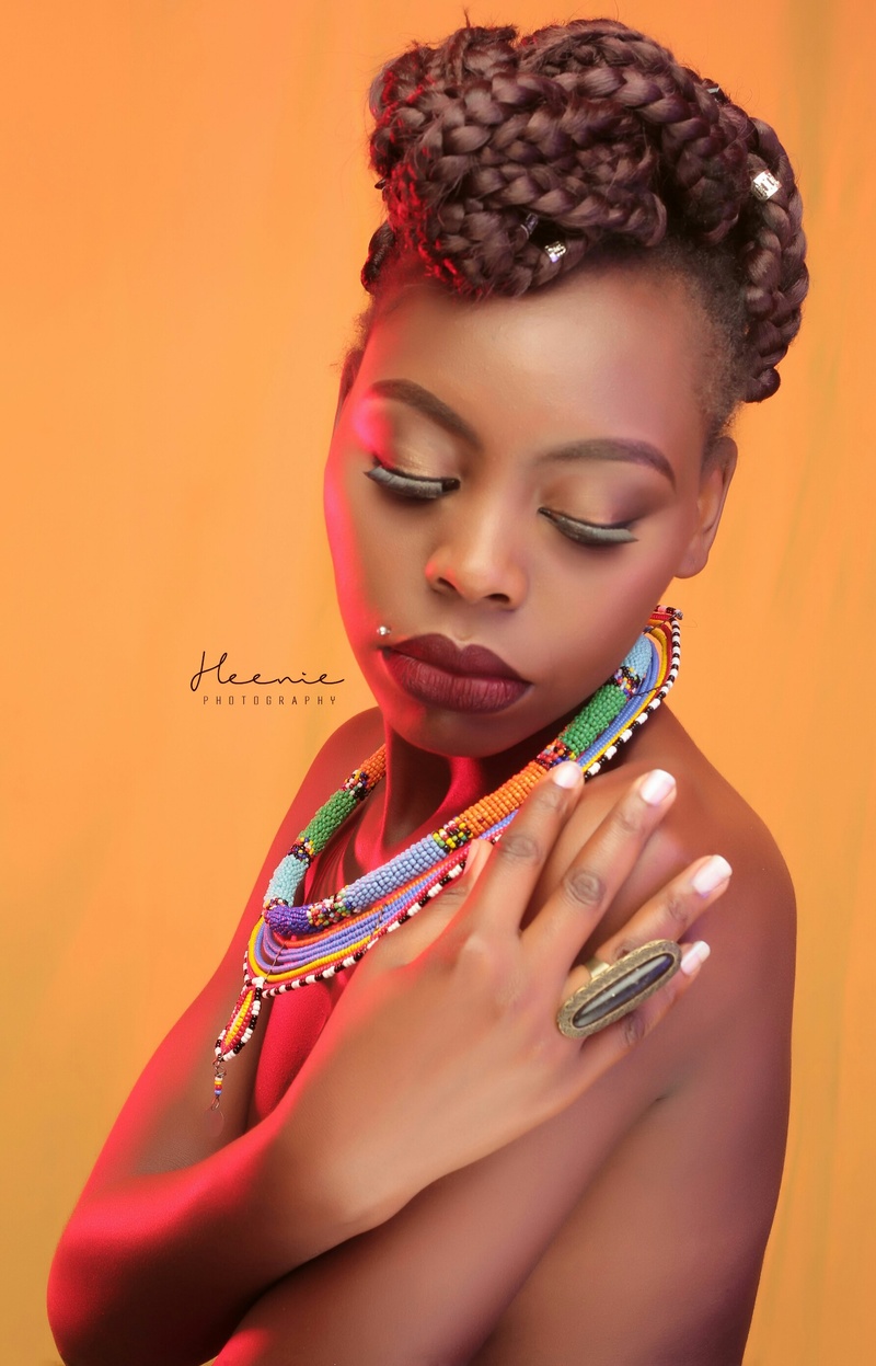 Female model photo shoot of MercyKariuki in Kenya