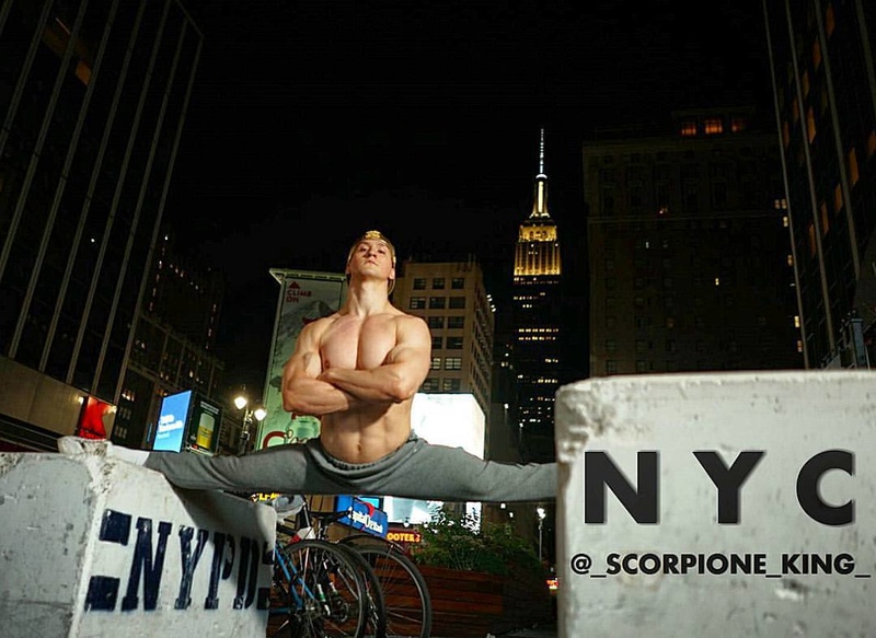 Male model photo shoot of ScorpiOne King in New York City