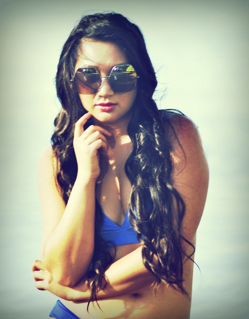 Female model photo shoot of July Lim by FotoFramer in Maui, hawaii
