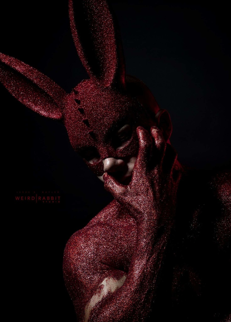 Male model photo shoot of Weird Rabbit Photo