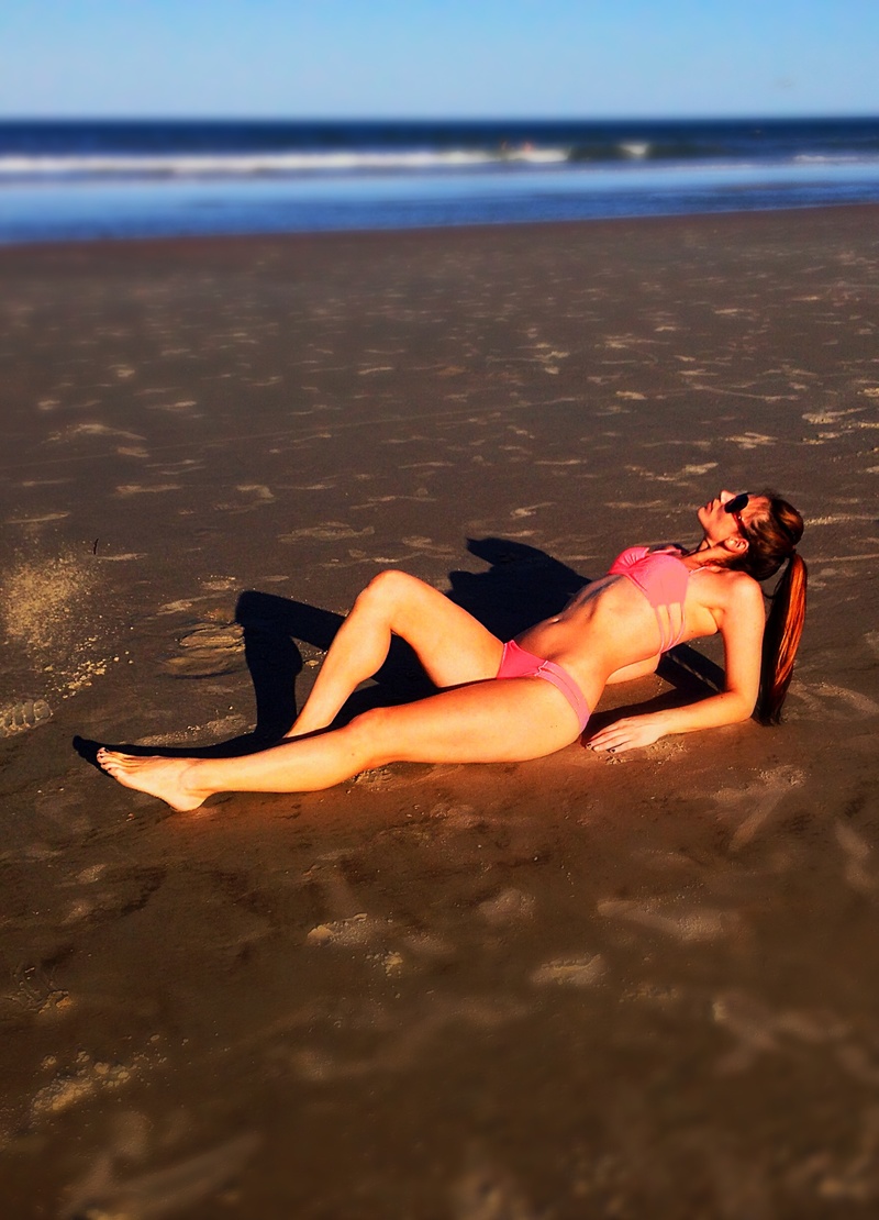 Female model photo shoot of Model Erin M in Daytona Beach, FL