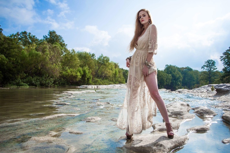 Female model photo shoot of JeskaForsyth in McKinney Falls
