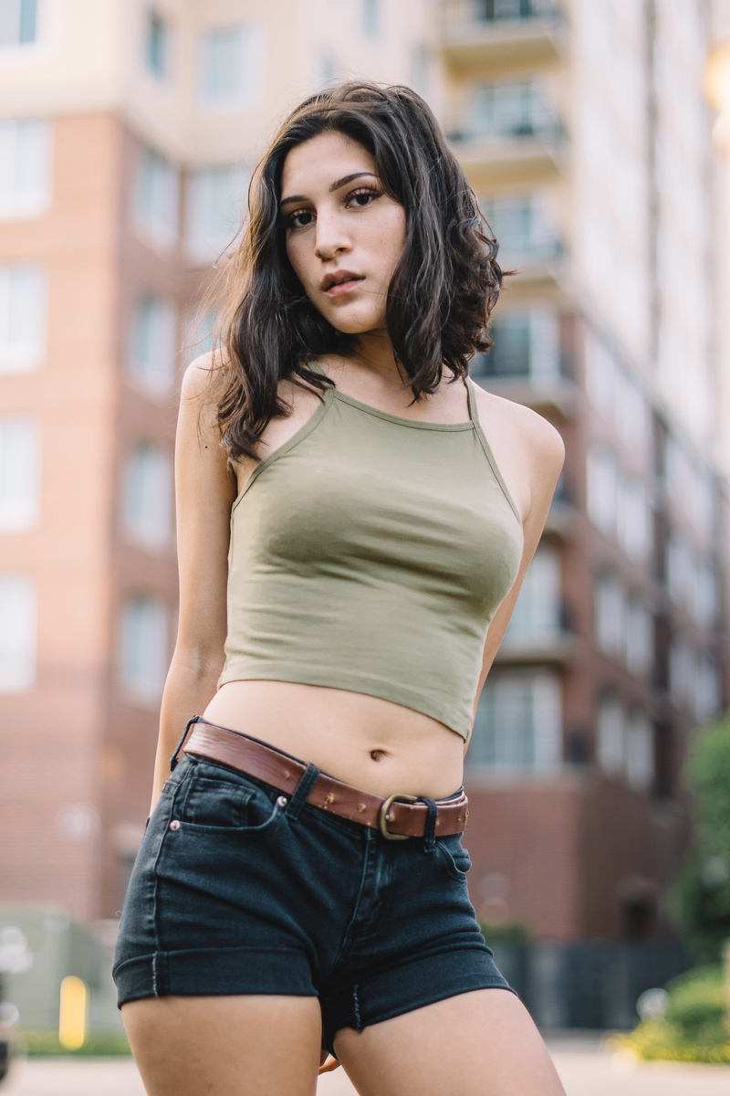 Female model photo shoot of CapturingCam in Downtown San Antonio