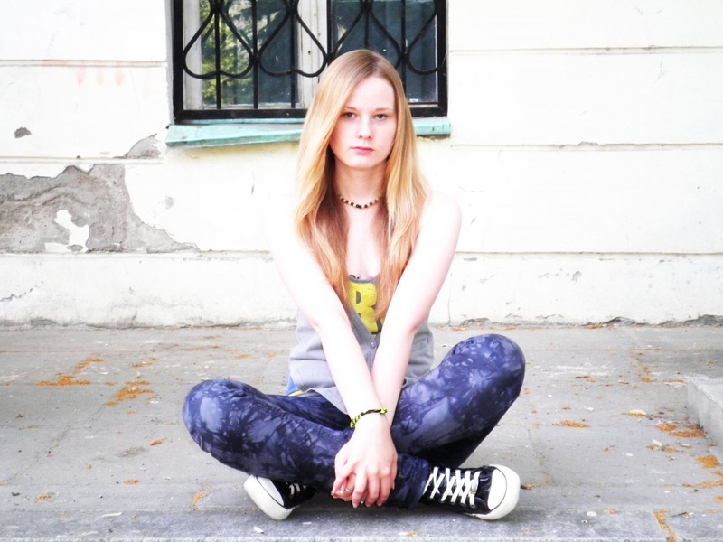 Female model photo shoot of nlint in Russia