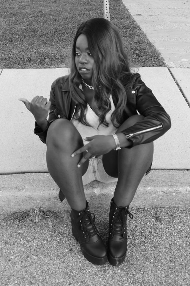 Female model photo shoot of TyraKay in Baltimore, Maryland