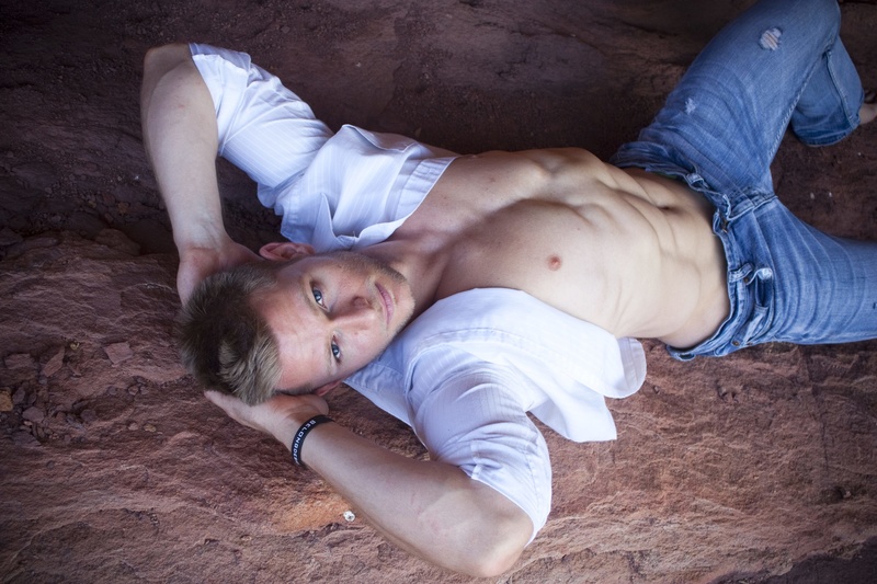 Male model photo shoot of Kyle Gaylord in Red Rocks & Old Town Arvada Colorado