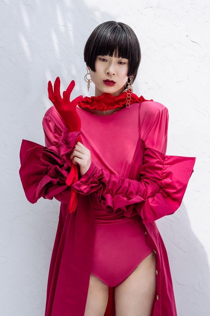 Female model photo shoot of Beniko Sasaki