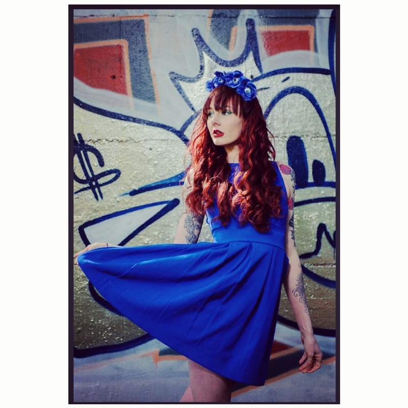Female model photo shoot of April Wonderland